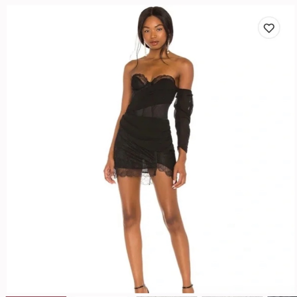 For Love and Lemons Black dress worn once